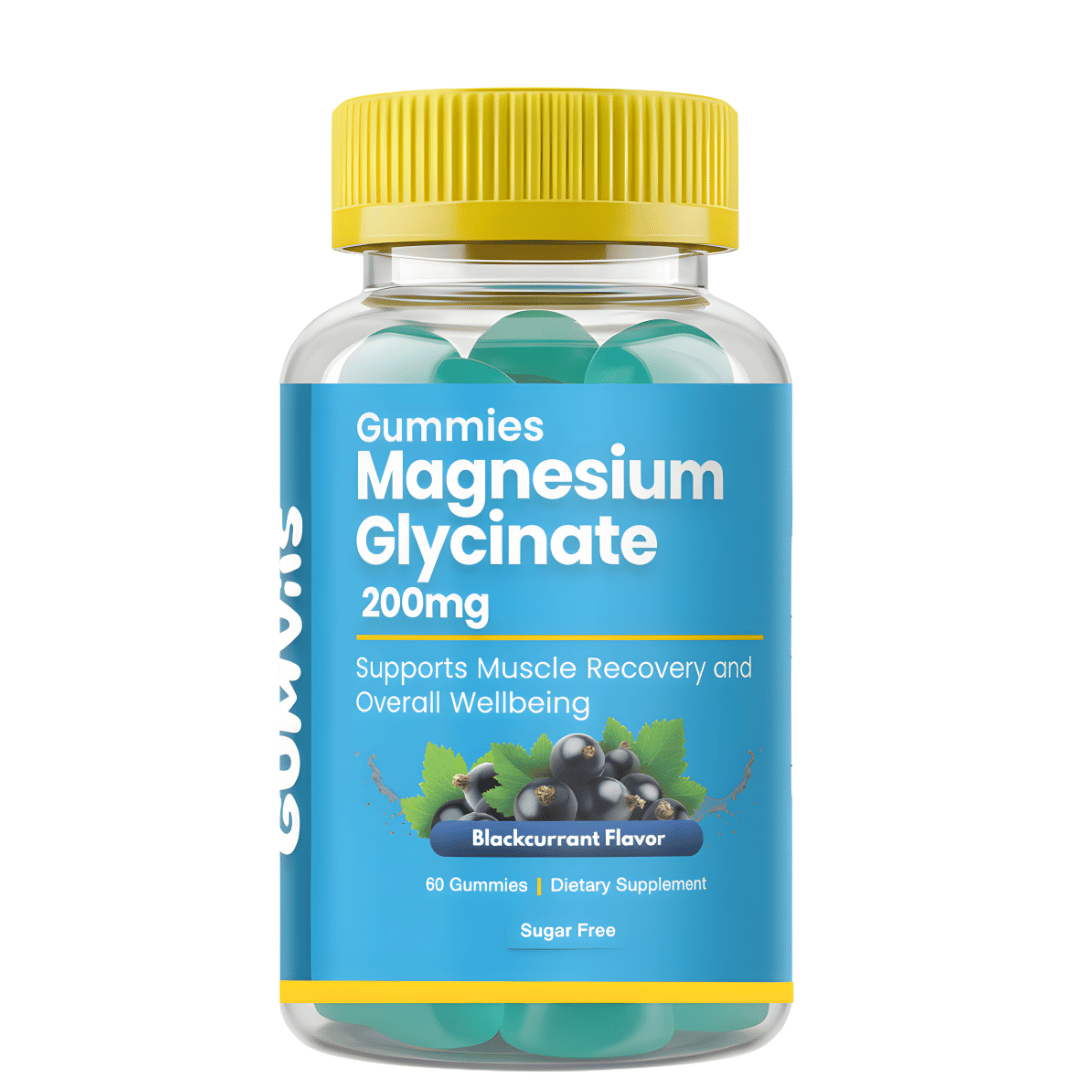 Magnesium Glycinate 200mg – 60 Gummies – Main