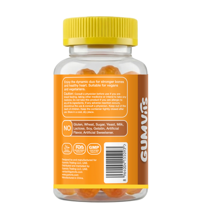 Vitamin K2+D3 – 60 Gummies – Side