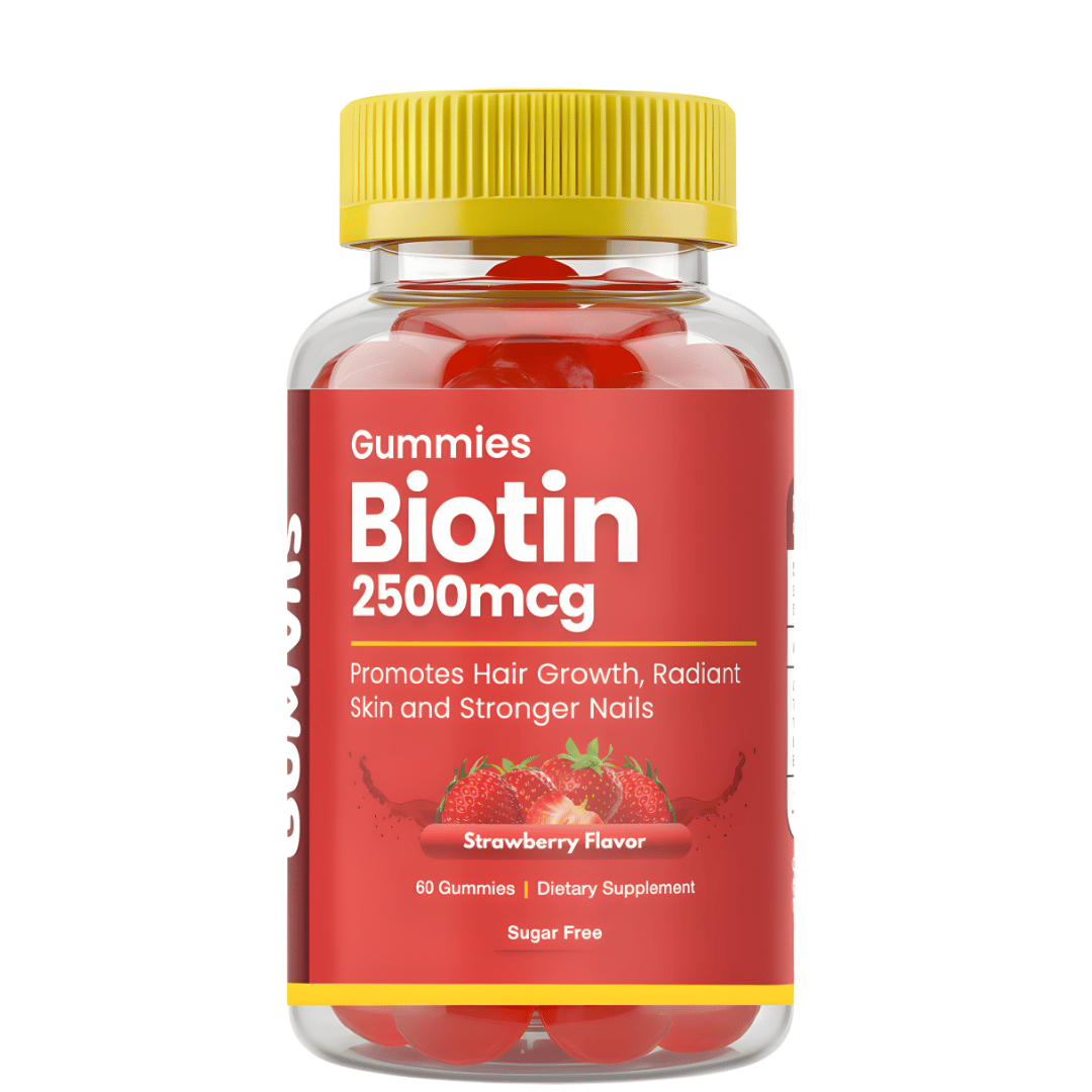 Biotin 2500mcg – 60 Gummies – Main