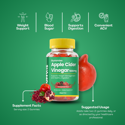 Apple Cider Vinegar 500mg – Lifestyle