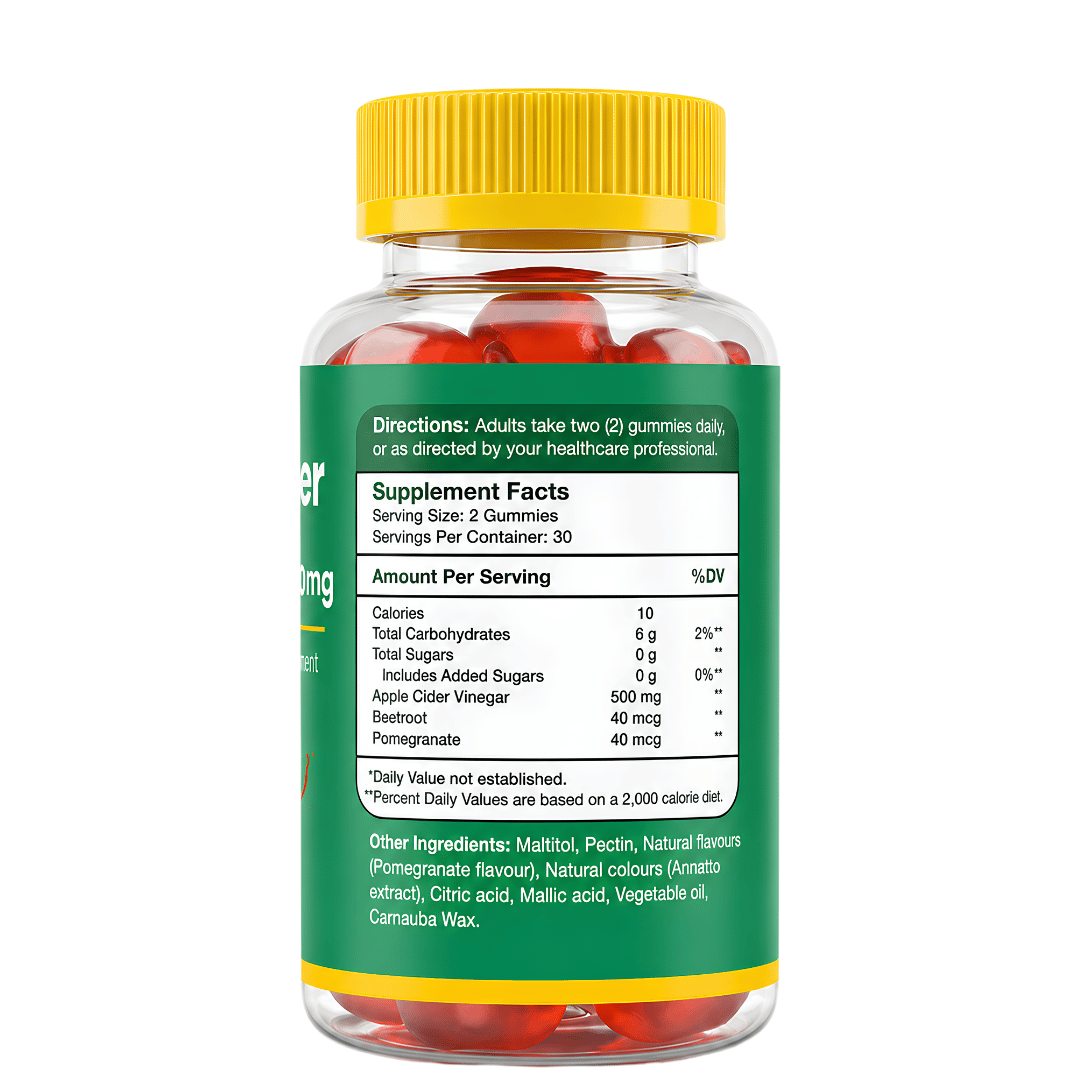 Apple Cider Vinegar 500mg Gummies