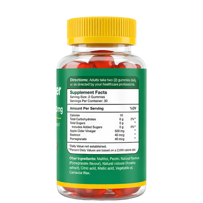 Apple Cider Vinegar 500mg Gummies