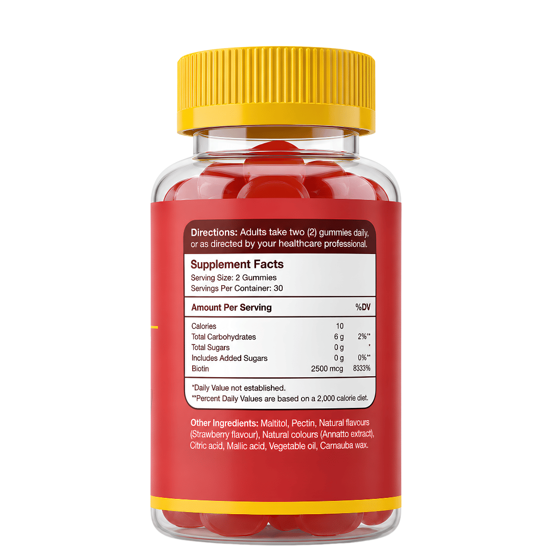 Biotin 2500mcg Gummies