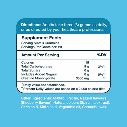 Creatine 3000mg Gummies