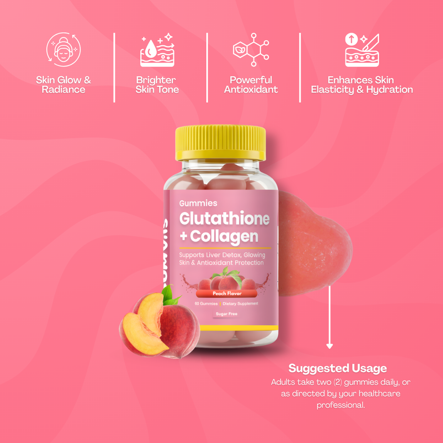 GLUTATHIONE
COLLAGEN GUMMIES