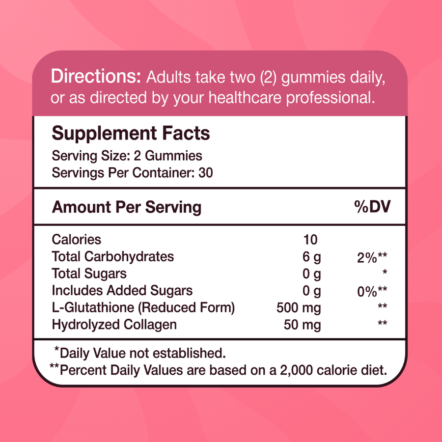 GLUTATHIONE
COLLAGEN GUMMIES