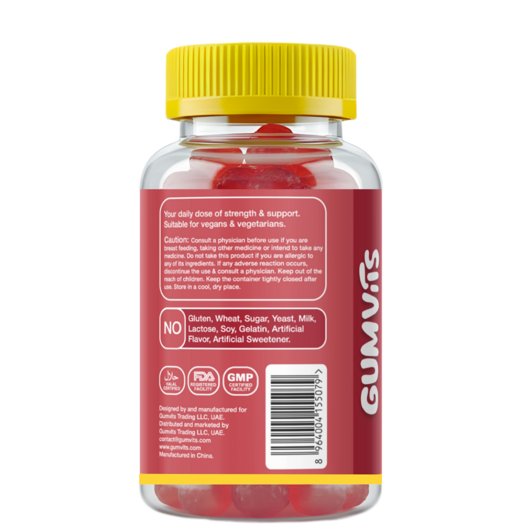 Gumvits Calcium Magnesium Zinc & Vitamin D3 Details