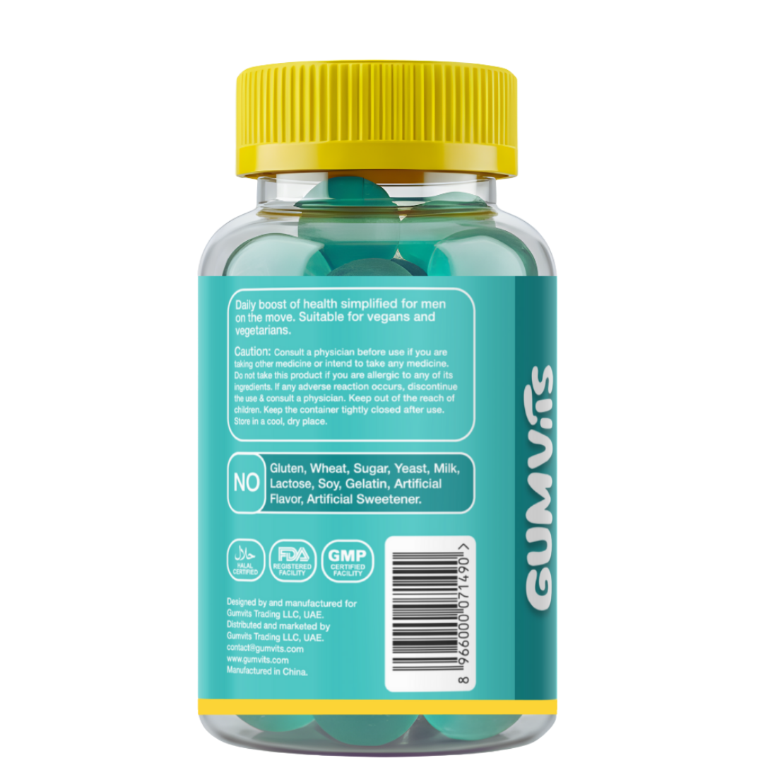 Gumvits Men's Multi Gummies Details