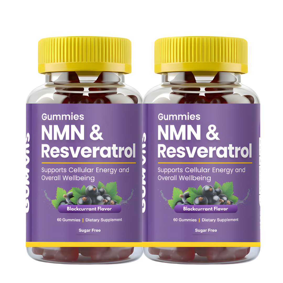 Gumvits NMN & Resveratrol Gummies Supplement Bundle Pack