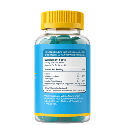 Magnesium Glycinate 200mg Gummies