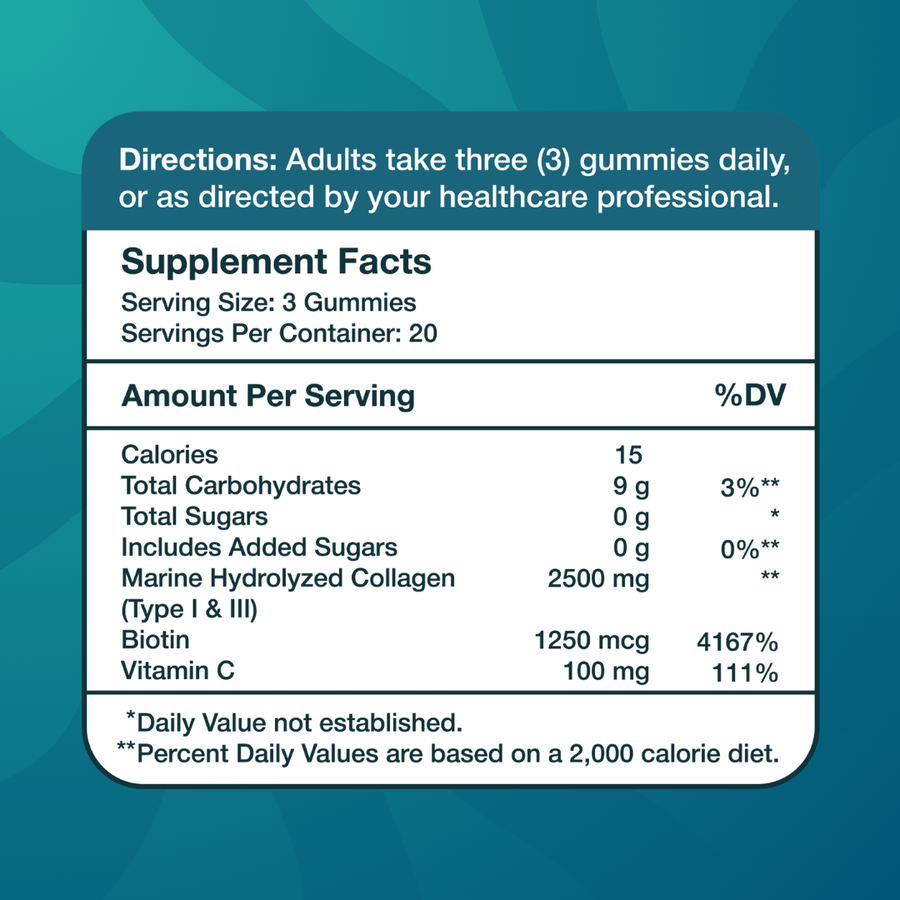 MARINE COLLAGEN
GUMMIES